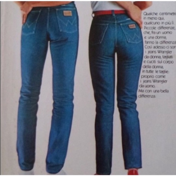 Vintage Wrangler Jeans High Waist Straight Leg Cowboy Denim Jeans 30 x 30 - Picture 8 of 11